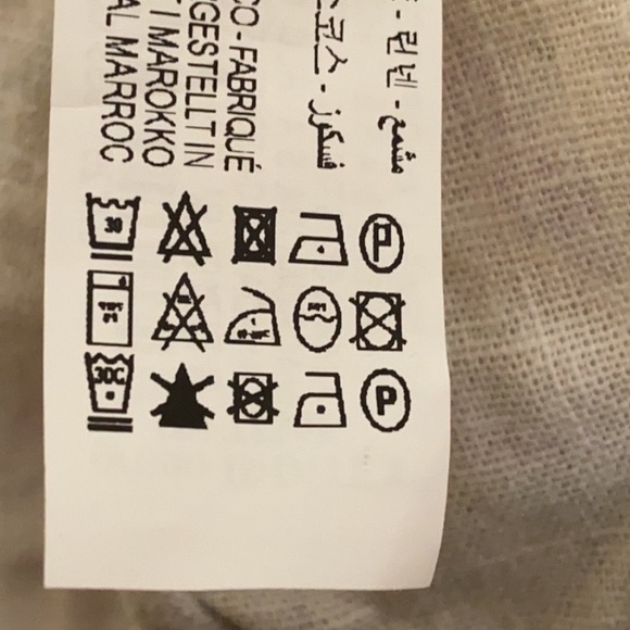 NWT. Zara Linen Blend Floral Print Mini Dress. Size M. - Picture 9 of 9